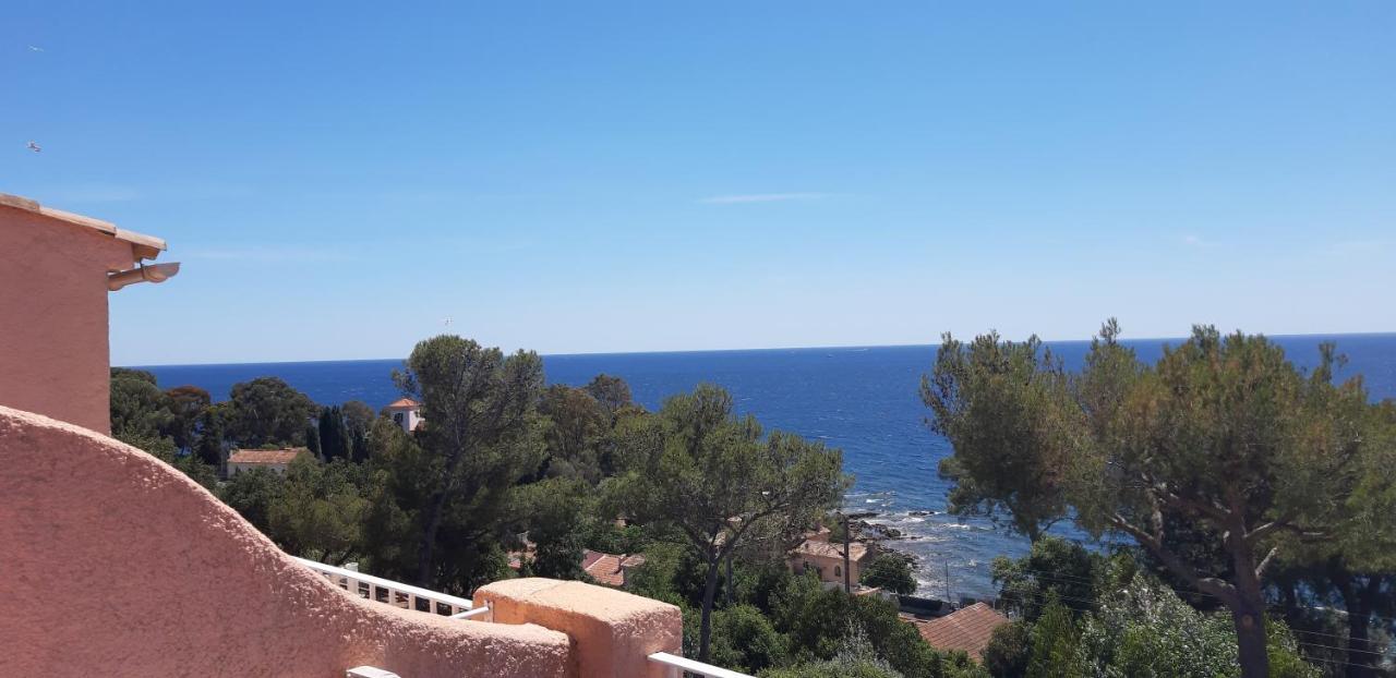 Boulouris Panorama Vue Mer Apartment แซ็งต์-ราฟาเอล ภายนอก รูปภาพ